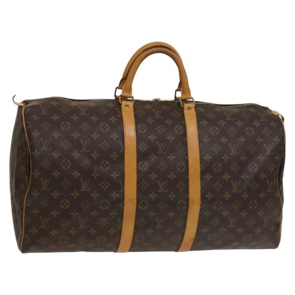 LOUIS VUITTON Monogram Keepall 55 Boston Bag M41424 LV Auth ep9657 - Picture 1 of 16